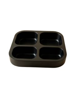 Alder Bend Empty Pantry Drawer Organizer Insert - Black