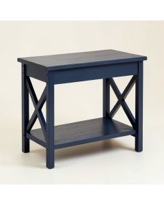 Laurel Branch Side Table - Navy (synthetic illustration; no displayed measurements)