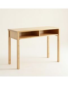 Bay Edge Writing Desk - Beige (synthetic illustration; no displayed measurements)