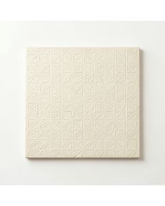 Briar Brook Uninstalled Square Decorative Tile - Cream (synthetic illustration; no displayed measurements)