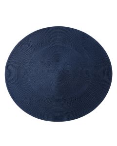 Summit Bluff Round Area Rug - Navy (synthetic illustration; no displayed measurements)