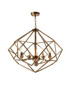 Maggiemae 8 - Light Lantern Geometric Chandelier