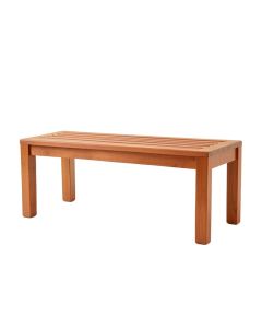Birch Bluff Indoor Bench - Terracotta (synthetic illustration; no displayed measurements)