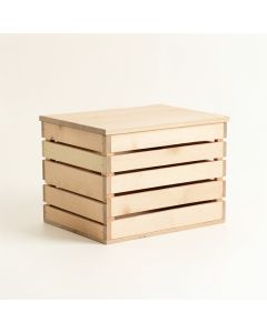 Vale Dale Closed Outdoor Storage Box - Beige (synthetic illustration; no displayed measurements)