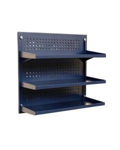 Moss Brook Empty Wall-Mounted Tool Organizer Panel - Navy