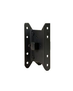 Black Fixed Desktop Mount Holds Up To 110 Lbs
