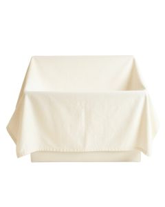 Cliff Canyon Flat Bed Sheet - Ivory (synthetic illustration; no displayed measurements)