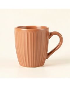 Ash Brook Ceramic Mug - Terracotta (synthetic illustration; no displayed measurements)