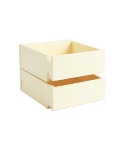 Hazel Bend Under-Desk Drawer Unit - Ivory (synthetic illustration; no displayed measurements)