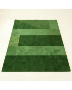 Olive Crest Rectangular Area Rug - Green (synthetic illustration; no displayed measurements)