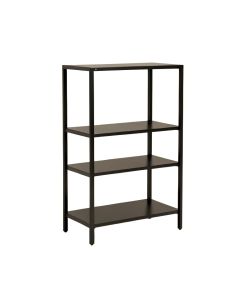 Hessler 70.86 '' H X 39.37 '' W Metal Standard Bookcase (synthetic illustration; no displayed measurements)