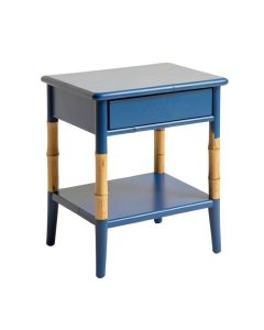 Linden Falls Side Table - Blue (synthetic illustration; no displayed measurements)