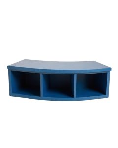 Brook Dale Shoe Storage Bench - Blue