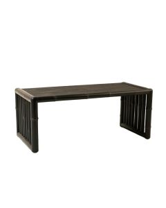 Juniper Falls Indoor Bench - Black (synthetic illustration; no displayed measurements)