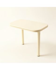 Hill Branch Compact Balcony Table - Ivory (synthetic illustration; no displayed measurements)