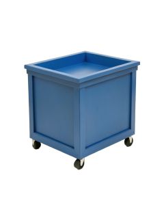 Willow Brook Empty Rolling Workshop Cart - Blue