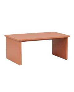Hazel Bridge Desktop Monitor Riser - Terracotta (synthetic illustration; no displayed measurements)