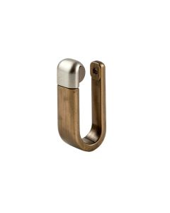 Double Roller Shower Curtain Hook