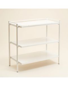 Dawn Bridge Empty Countertop Canister Rack - White (synthetic illustration; no displayed measurements)