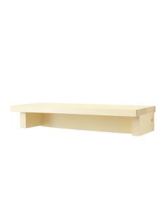 Field Bend Wall-Mounted Shelf - Cream