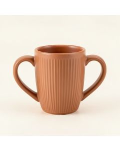 Fern Arc Ceramic Mug (synthetic illustration; no displayed measurements)