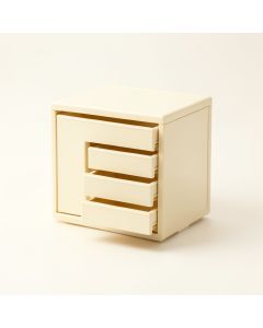 Aspen Brook Small-Parts Storage Drawer Cabinet - Cream (synthetic illustration; no displayed measurements)