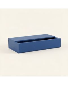 Clay Crossing Desktop Monitor Riser - Blue (synthetic illustration; no displayed measurements)