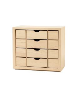 Ridge Bridge Small-Parts Storage Drawer Cabinet - Beige (synthetic illustration; no displayed measurements)