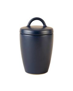 Cedar Brook Storage Canister With Lid - Navy