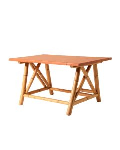 Lake Crossing Empty Workshop Workbench - Terracotta