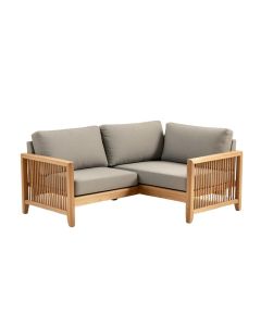 Chambliss 4 Piece Teak Sofa Seating Group With Cushions