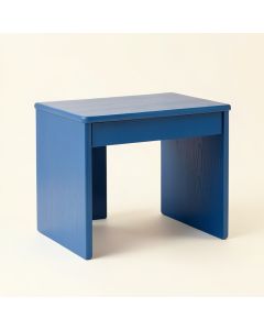 Vale Arc Small Writing Desk - Blue (synthetic illustration; no displayed measurements)