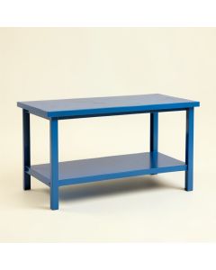 Alder Canyon Empty Workshop Workbench - Blue (synthetic illustration; no displayed measurements)