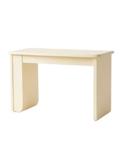 Birch Edge Writing Desk - Cream