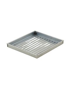 Harbor Crest Empty Under-Desk Cable Tray - Gray (synthetic illustration; no displayed measurements)