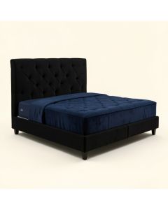 Thornton /Double Tufted Upholstered Platform Bed (synthetic illustration; no displayed measurements)
