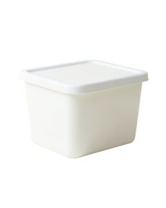 Fern Bridge Closed Outdoor Storage Box - White (synthetic illustration; no displayed measurements)