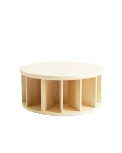 Slate Dell Shoe Storage Bench - Cream