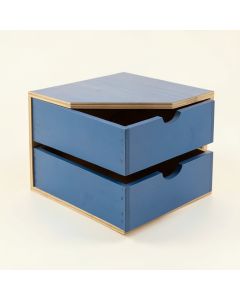 Field Brook Under-Desk Drawer Unit - Blue (synthetic illustration; no displayed measurements)