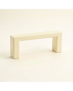 Ridge Bluff Cabinet Handle Without Packaging - Ivory (synthetic illustration; no displayed measurements)
