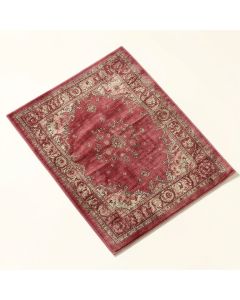 Sylvain Oriental Raspberry Area Rug (synthetic illustration; no displayed measurements)