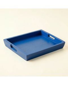 Birch Crossing Serving Tray - Blue (synthetic illustration; no displayed measurements)