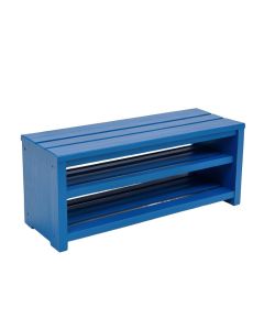 Dawn Dell Shoe Storage Bench - Blue