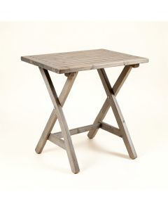 Ash Bend Compact Balcony Table - Gray (synthetic illustration; no displayed measurements)