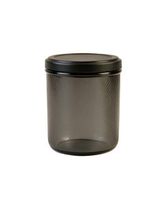 Reed Bend Storage Canister With Lid - Black (synthetic illustration; no displayed measurements)