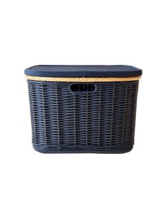 Stone Bluff Laundry Hamper - Navy