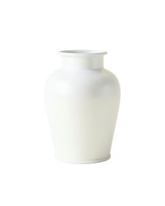 Vale Bridge Empty Decorative Vase - White (synthetic illustration; no displayed measurements)