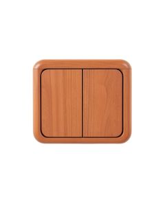 Linden Crossing Wall-Mounted Entry Cabinet - Terracotta (synthetic illustration; no displayed measurements)