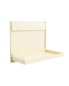 Dawn Dell Empty Wall-Mounted Tool Organizer Panel - Cream (synthetic illustration; no displayed measurements)