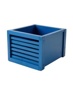 Heath Canyon Empty Furniture-Style Litter Enclosure - Blue